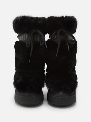 Moon Boot LTRACK Faux Fur High WP Śniegowce damskie