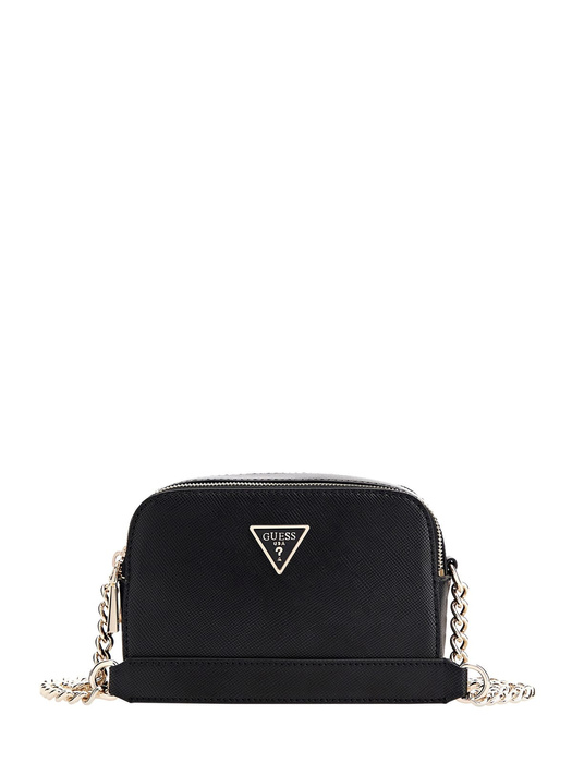 GUESS ECO ALEXIE CROSSBODY CAMERA HWEVG8-73714-BLA - Torebka Damska - Czarny