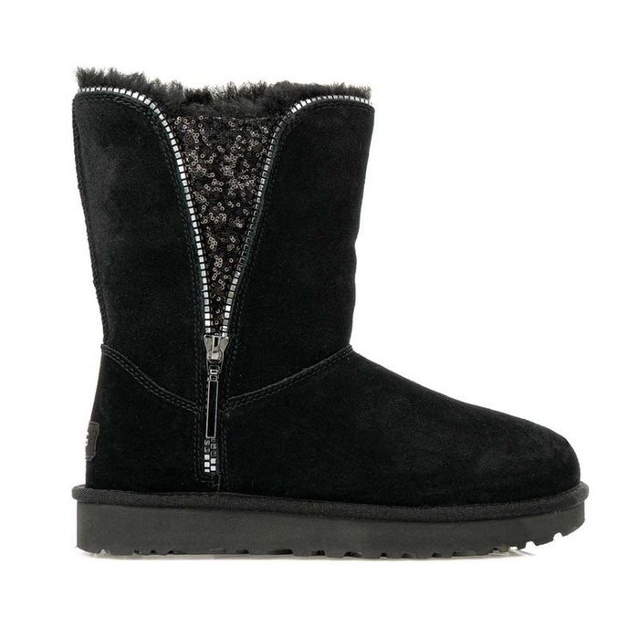 Buty zimowe damskie UGG W Classic Zip Boot (1103764-BLK)