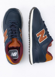 New Balance ML574OMC Sneakersy męskie granatowe