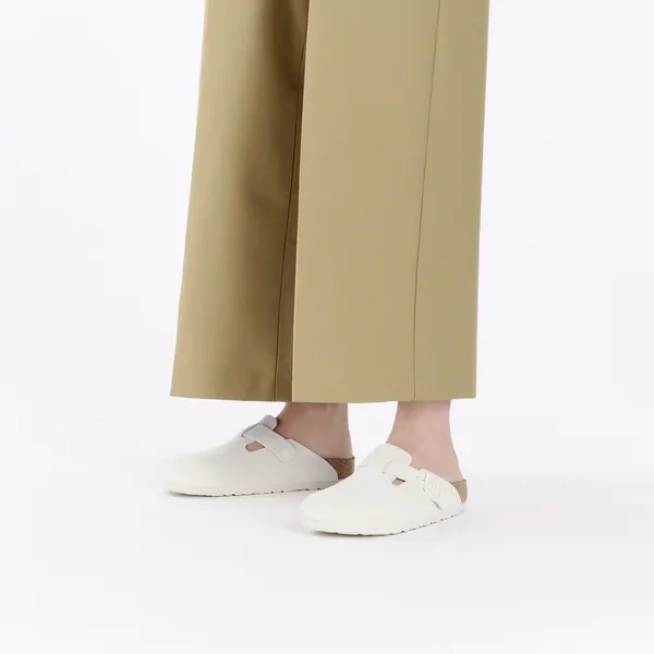 BIRKENSTOCK Boston Soft Footbed Suede Leathe Klapki damskie