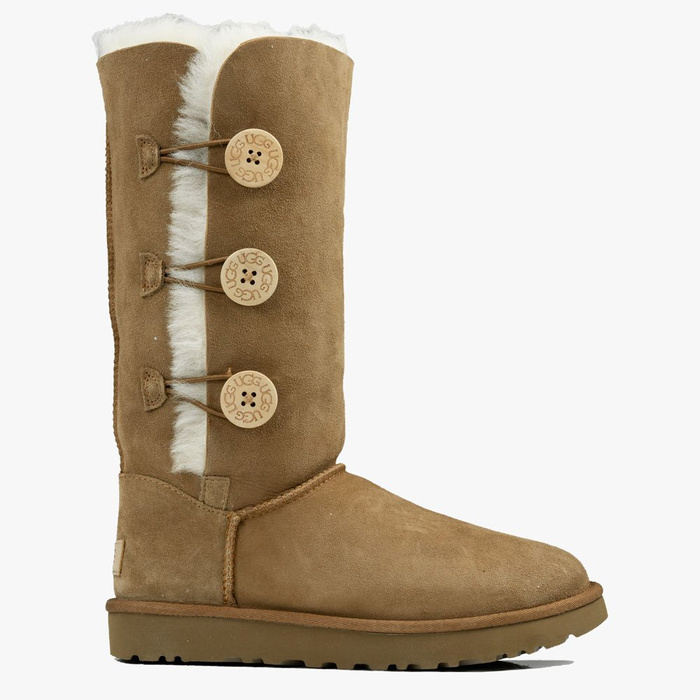 Buty zimowe damskie UGG W Bailey Button Triplet (1016227-CHE)