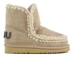 MOU ESKIMO 18 GLITTER LOGO Śniegowce damskie