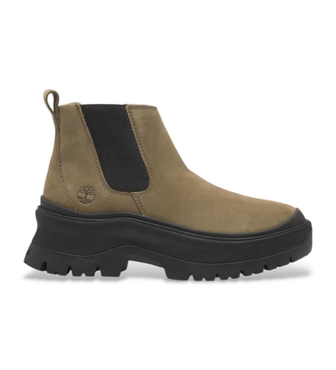 Timberland Roxie Lane MID CHELSEA BOOT OLIVE NUBUCK Sztyblety damskie