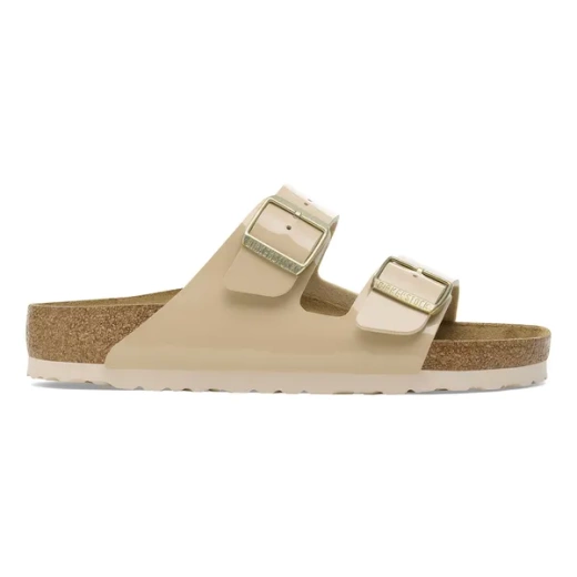 BIRKENSTOCK Arizona BF Patent Sand Klapki damskie