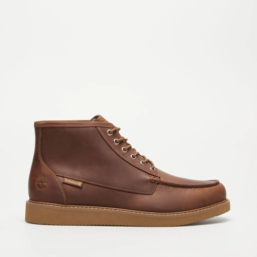 Timberland NEWMARKET MID LACE UP CHUKKA BOOT RUST NUBUCK Trzewiki męskie