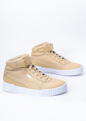 PUMA CARINA 2.0 MID 385851-04 - Sneakersy Damskie - Beżowy