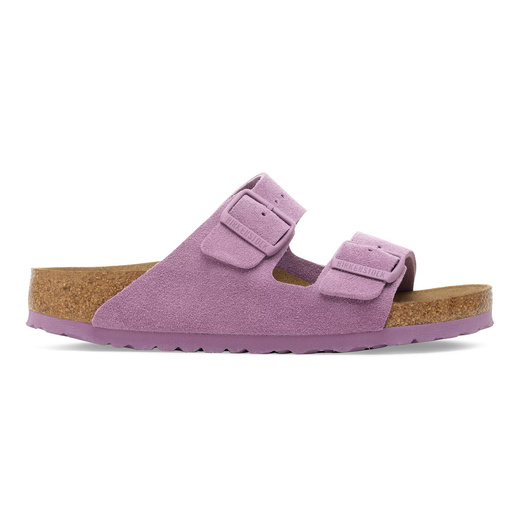 Birkenstock Arizona Suede Leather Klapki damskie