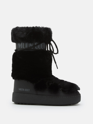 Moon Boot LTRACK Faux Fur High WP Śniegowce damskie