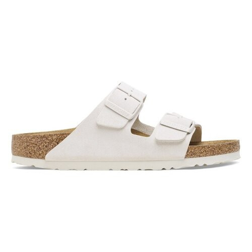 BIRKENSTOCK ARIZONA LEVE ANTIQUE WHITE Klapki męskie