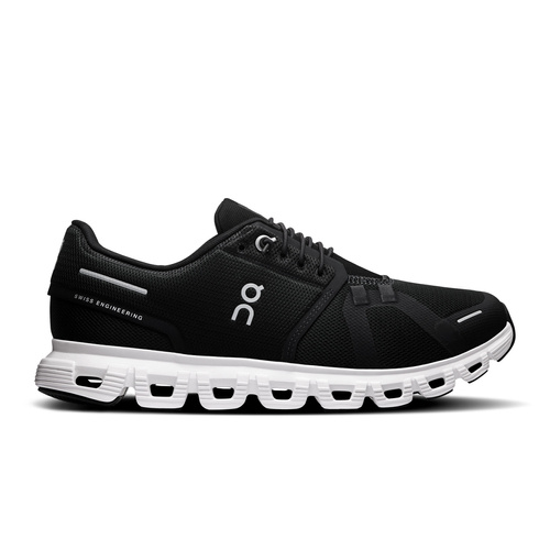 ON Cloud 6 W Black | White Sneakersy damskie