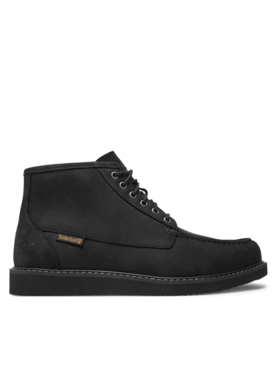 Timberland NEWMARKET MID LACE UP CHUKKA BOOT BLACK NUBUCK Trzewiki męskie