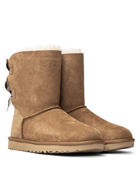 Buty zimowe damskie UGG W Bailey Bow II (1016225-CHE)
