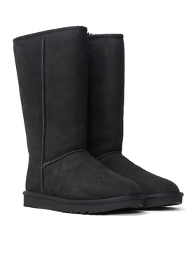 UGG W CLASSIC TALL II 1016224-BLK - Śniegowce Damskie - Czarny