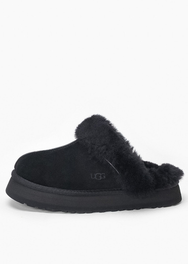 Kapcie damskie czarne UGG W DISQUETTE