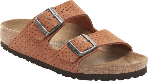 BIRKENSTOCK ARIZONA LEVE DOTTED BURNT ORANGE Klapki męskie
