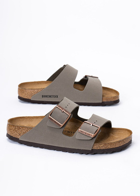 BIRKENSTOCK ARIZONA BFBC 151213 - Klapki Damskie - Szary