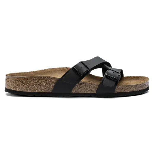 BIRKENSTOCK Yao Balance BF Black Klapki damskie