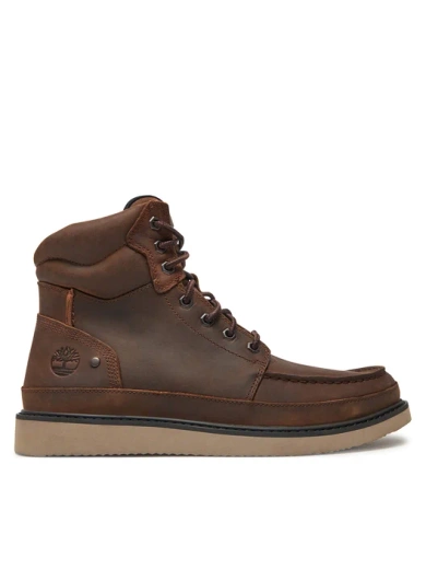 Timberland NEWMARKET MID LACE UP BOOT DARK BROWN FULL GRAIN Trzewiki męskie