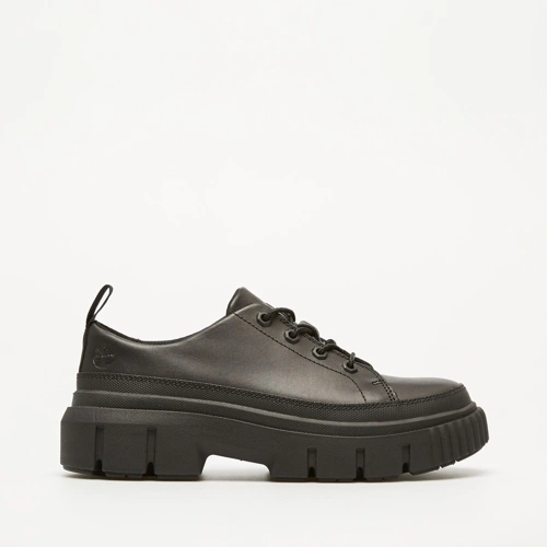 Timberland Greyfield LACE UP SHOE JET BLACK Sneakersy damskie