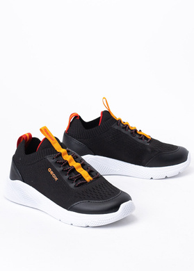 GEOX J SPRINTYE BOY J25GBA-0006K-C0038 - Sneakersy Dziecięce - Czarny