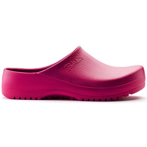 Klapki damskie BIRKENSTOCK SUPER-BIRKI FUSION PU RASPBERRY SORBET