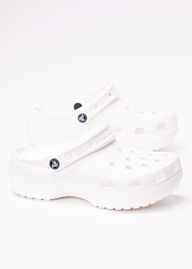 Klapki damskie Crocs Classic Platform Clog (206750-100)