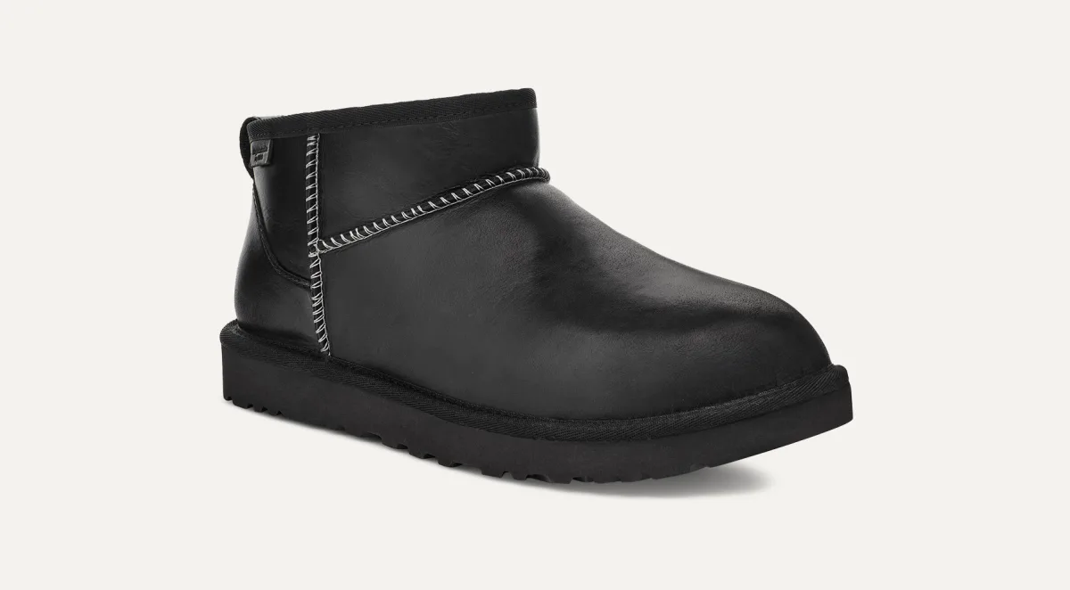 Śniegowce męskie UGG Classic Ultra Mini Leather Regenerate Boot