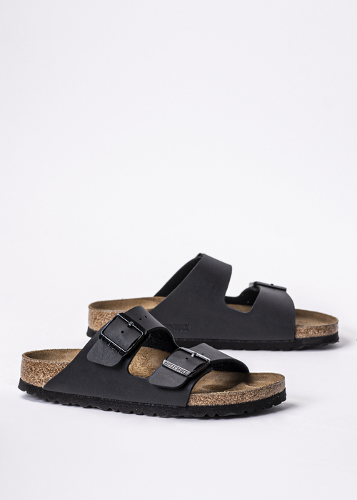 BIRKENSTOCK ARIZONA BF BLACK 51793 - Klapki Damskie - Czarny