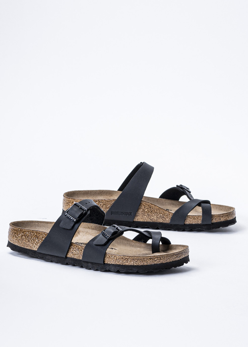 BIRKENSTOCK MAYARI BF BLACK 71793 - Japonki Damskie - Czarny