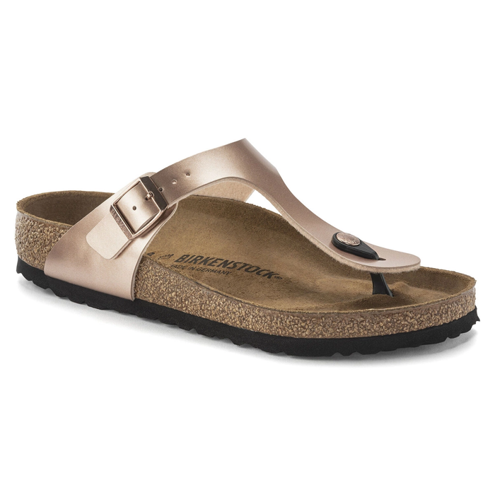 Japonki damskie BIRKENSTOCK GIZEH BF METALLIC COPPER  