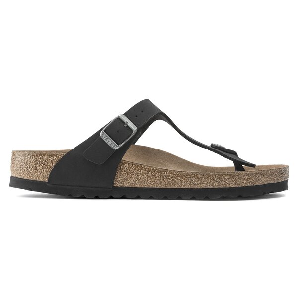 Japonki damskie BIRKENSTOCK GIZEH BFBC EARTHY VEGAN BLACK VEG  