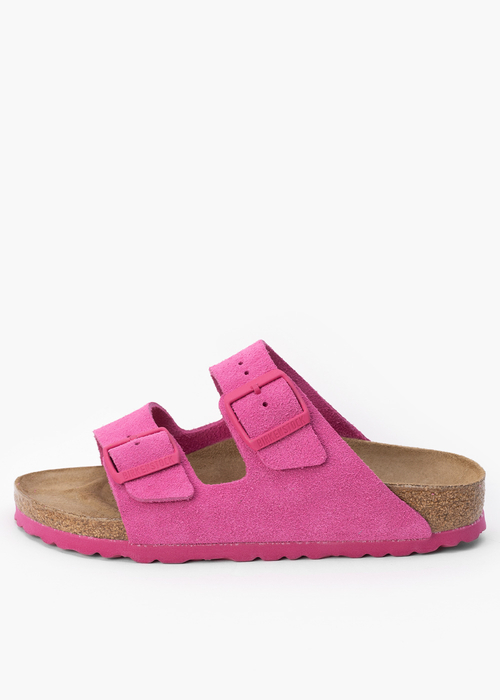 Klapki damskie BIRKENSTOCK ARIZONA LEVE FUCHSIA TULIP