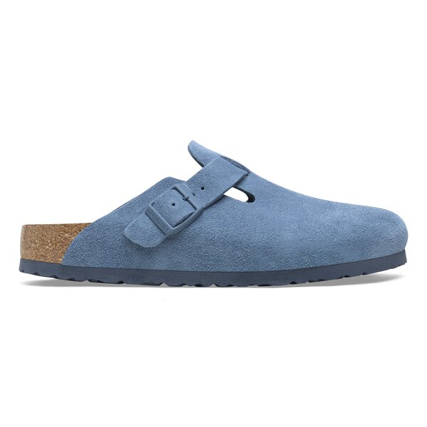 Klapki damskie BIRKENSTOCK BOSTON LEVE ELEMENTAL BLUE