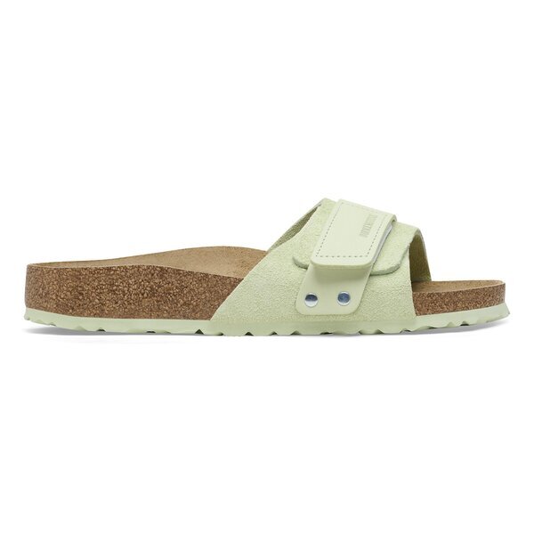 Klapki damskie BIRKENSTOCK OITA W LENB/LEVE FADED LIME