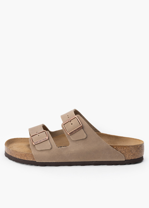 Klapki męskie BIRKENSTOCK ARIZONA LEOI TABACCO BROWN