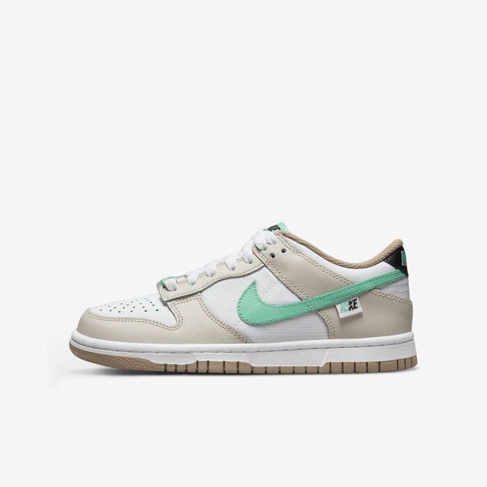 Sneakersy damskie Nike Dunk Low Split Seam White Tan Mint